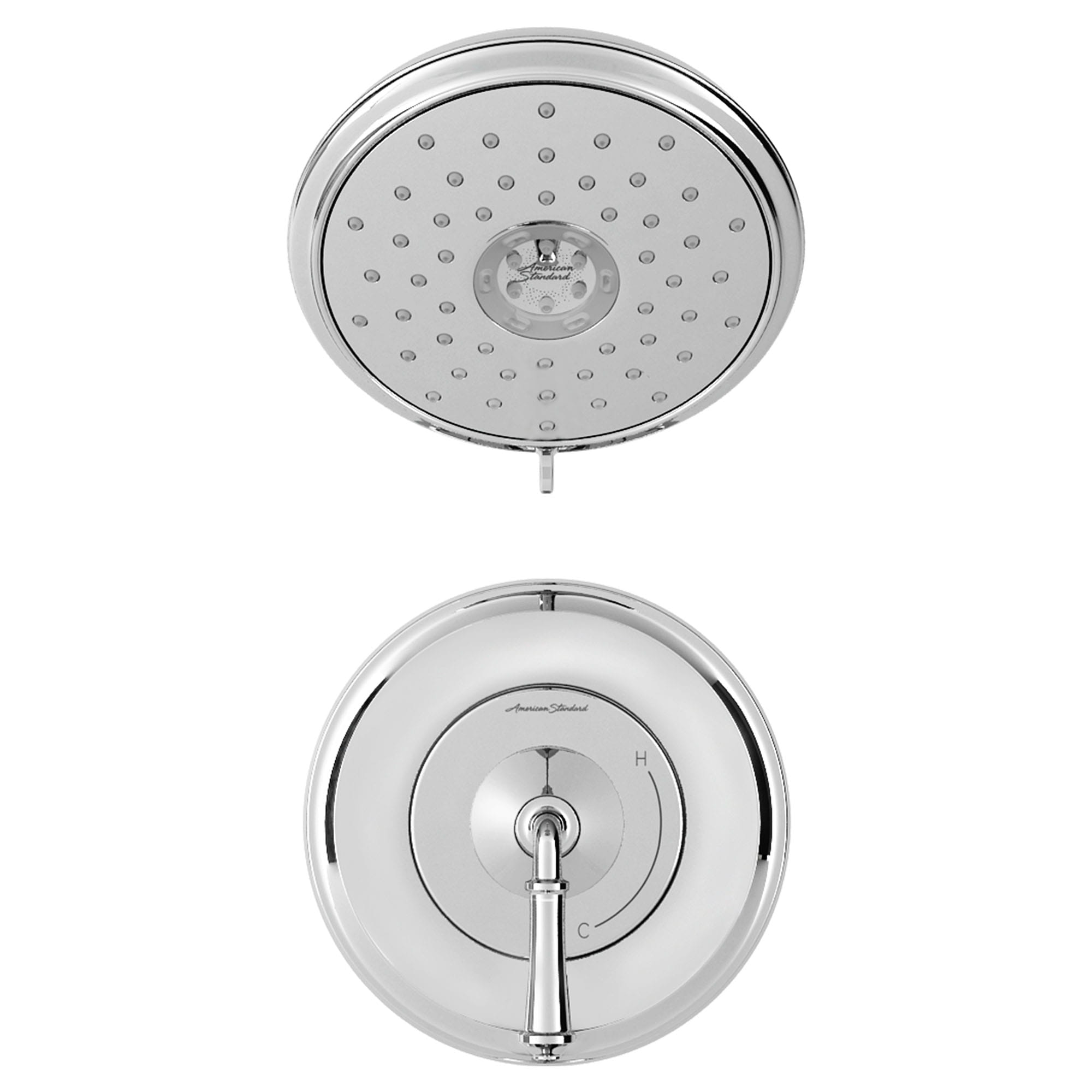 Delancey 25 gpm 94 L min Shower Trim Kit With 4 Function Showerhead and Lever Handle CHROME